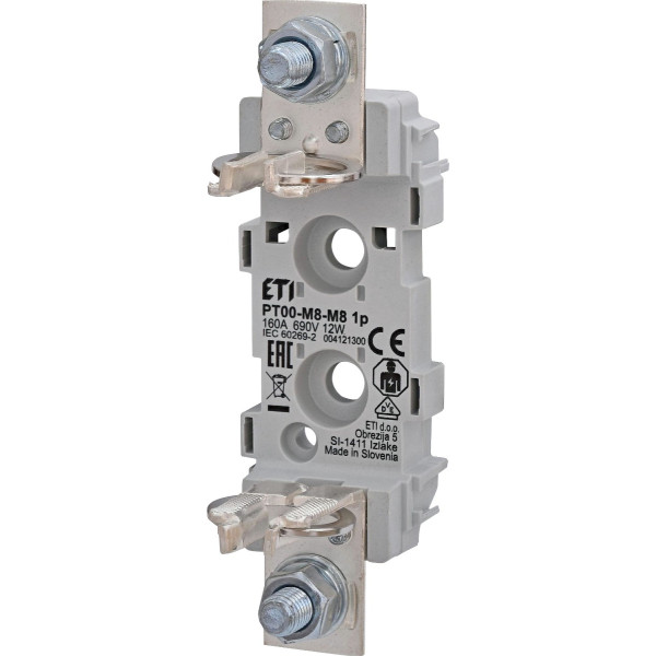 Держатель предохранителя ETI 004121300 PT 0 1p 160A (M8-M8)