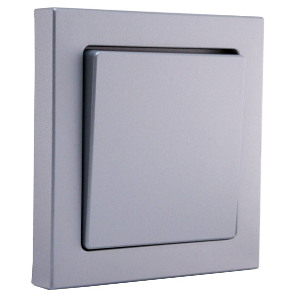 Рамка 1-местная алюминий Berker Q.3 - фото №1