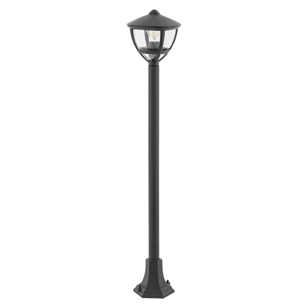 Вуличний світильник Nowodvorski 10497 Amelia E27 1x10W IP44 чорний