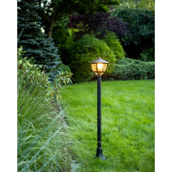 Вуличний світильник Nowodvorski 10497 Amelia E27 1x10W IP44 чорний - фото №2