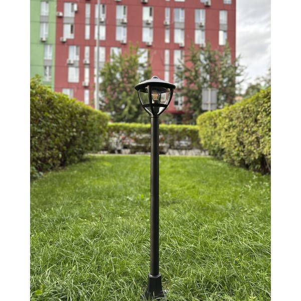 Вуличний світильник Nowodvorski 10497 Amelia E27 1x10W IP44 чорний - фото №3