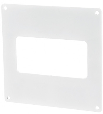 Настенная пластина Vents 60х204 для прямоугольных воздуховодов