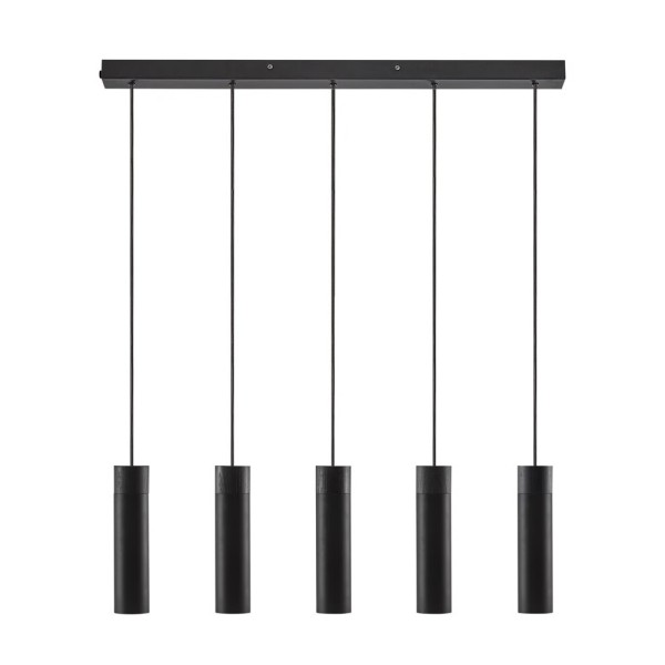 Подвесной светильник, люстра Nordlux 2410483003 Tilo GU10 5x15W IP20 черный - фото №3