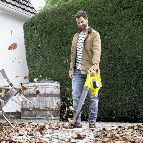 Воздуходувка Karcher 1.445-150.0 Leaf Blower LBL 4 36В solo - фото №7