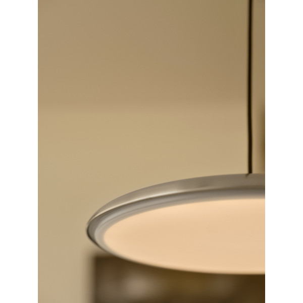 Подвесной светильник, люстра Nordlux 2420223034 Artist LED 1x25W 3000К 2300Lm IP20 серебристый - фото №4