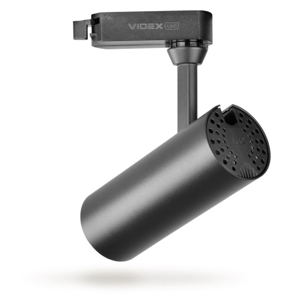 Трековий LED світильник Videx 10Вт 4100K (VL-TR04-104B) чорний - фото №1