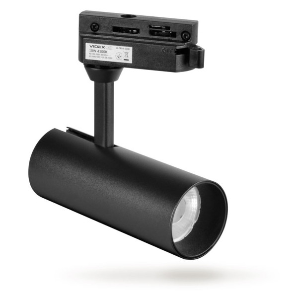 Трековий LED світильник Videx 10Вт 4100K (VL-TR04-104B) чорний - фото №3