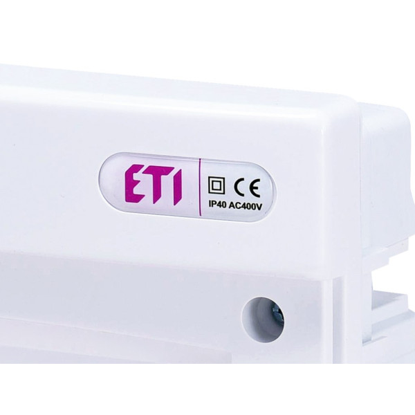 Вбудований щиток ETI 001101014 ECМ 8PO 8 М з білими дверцятами - фото №4