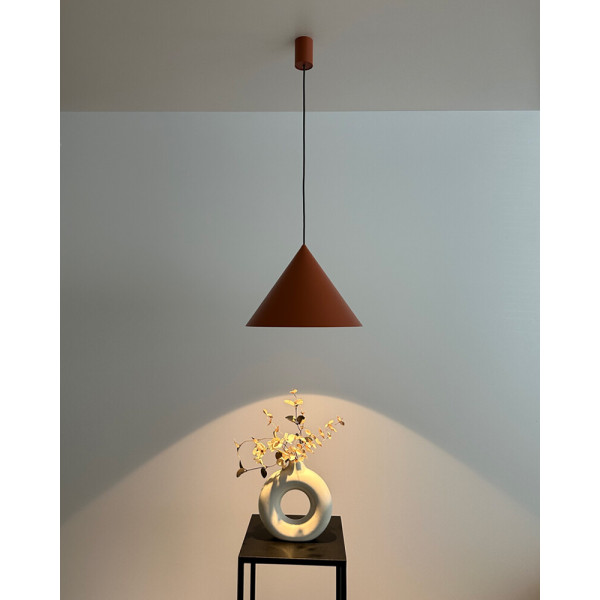 Подвесной светильник, люстра Nowodvorski 11486 Zenith M GU10 1x20W IP20 терракотовый - фото №3