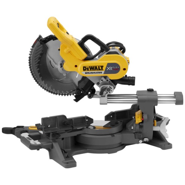 Торцовочная аккумуляторная безщеточная пила DeWALT DCS727N Flexvolt XR Li-Ion 54 В - фото №1