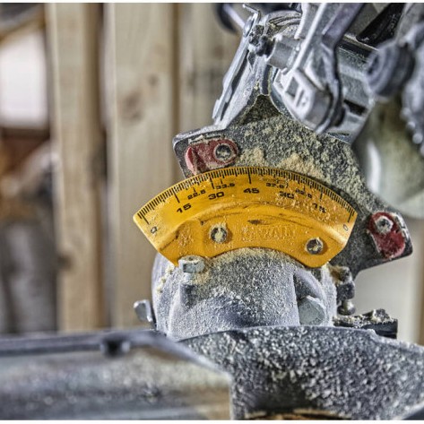 Торцовочная аккумуляторная безщеточная пила DeWALT DCS727N Flexvolt XR Li-Ion 54 В - фото №5