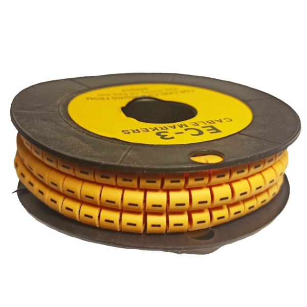 Маркер TNSy МК3 4-6мм² символ «-» 350шт (TNSy5502471)