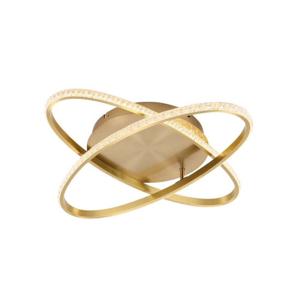 Люстра Goldlux 337856 Diana LED 1x34W 4000K 4500Lm IP20 золота - фото №3