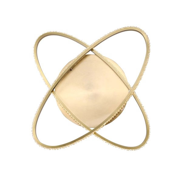 Люстра Goldlux 337856 Diana LED 1x34W 4000K 4500Lm IP20 золота - фото №4