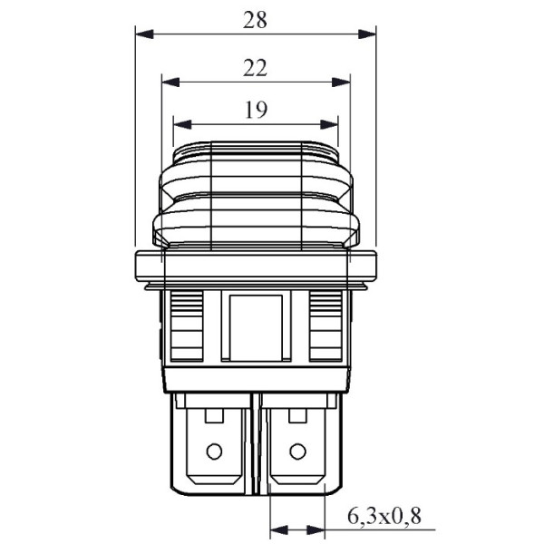 Перемикач EMAS A54B1H10 - фото №3