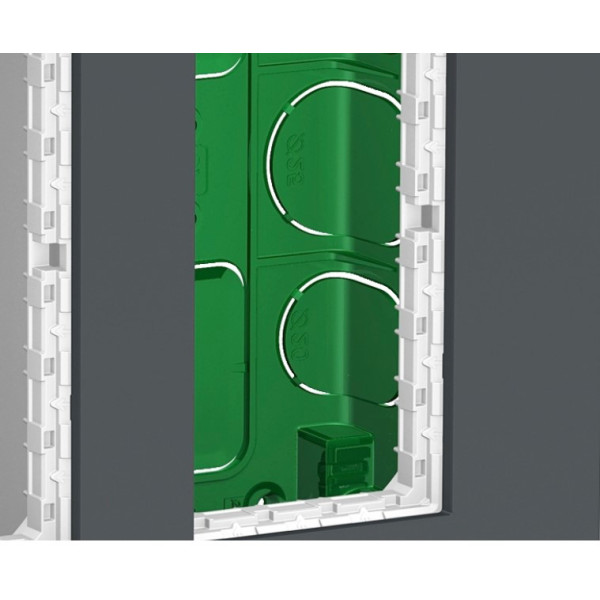 Встраиваемая установочная коробка Schneider Electric NU172454 Unica System+ 2х2 (антрацит) - фото №3