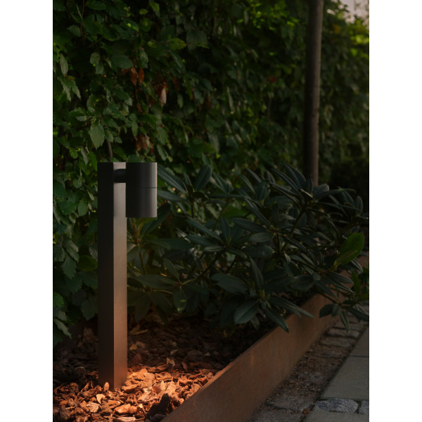 Вуличний світильник Nordlux 2518158003 Tin GU10 1x35 IP44 чорний - фото №1