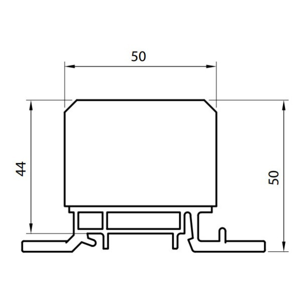 Распределительный блок ETI 001102401 EDBM-2 (160А 1x4-70; 2x4-35; 3x2.5-25) - фото №4