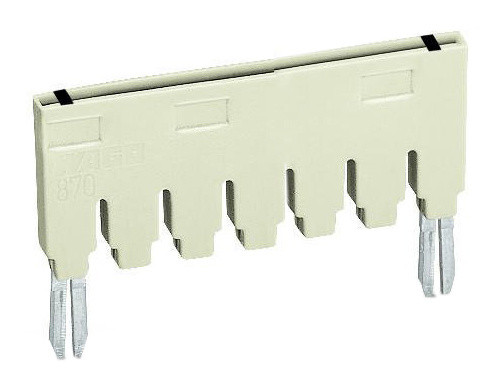 Перемычка Wago 870-437 1-7 18А (серая)