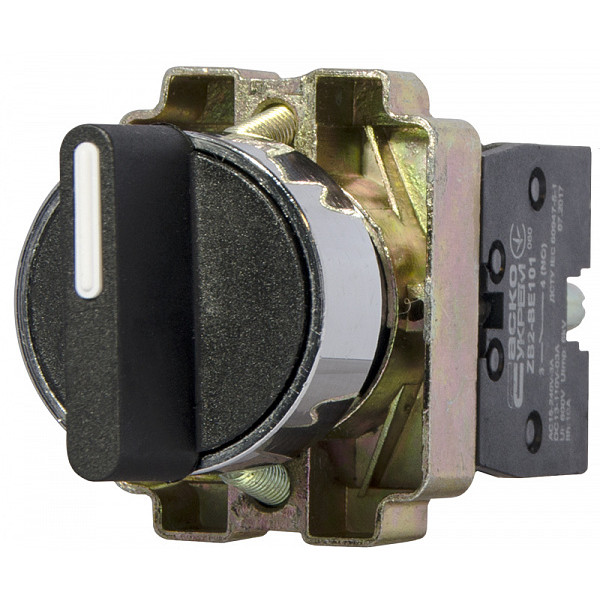 Перемикач Аско-Укрем XB2-BD33 (I-0-II) (A0140010005) - фото №4