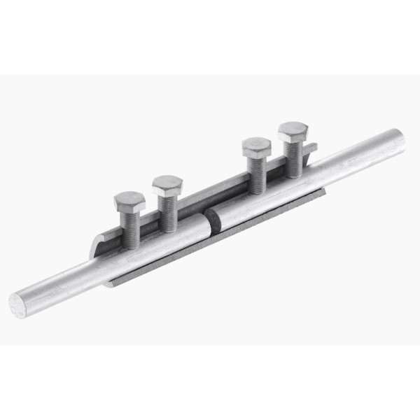 Трубчастий з'єднувач Leo Lightman Ø06-10мм StZn (209011) - фото №1