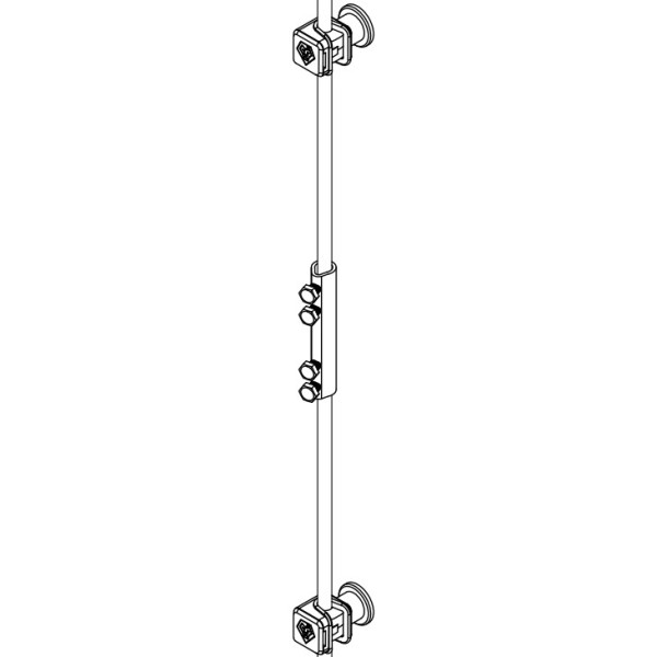 Трубчастий з'єднувач Leo Lightman Ø06-10мм StZn (209011) - фото №4