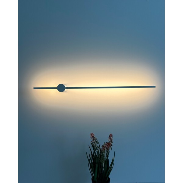 Бра, настенный светильник Nowodvorski 11592 Saber LED M 1x11W 4000K 490Lm IP20 белый - фото №2