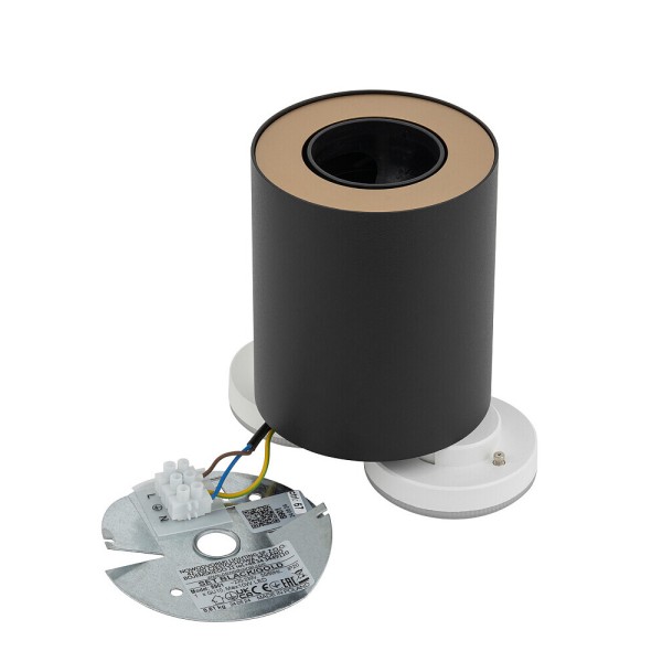 Точечный светильник Nowodvorski 8901 Set GU10 1x10W IP20 черный - фото №4