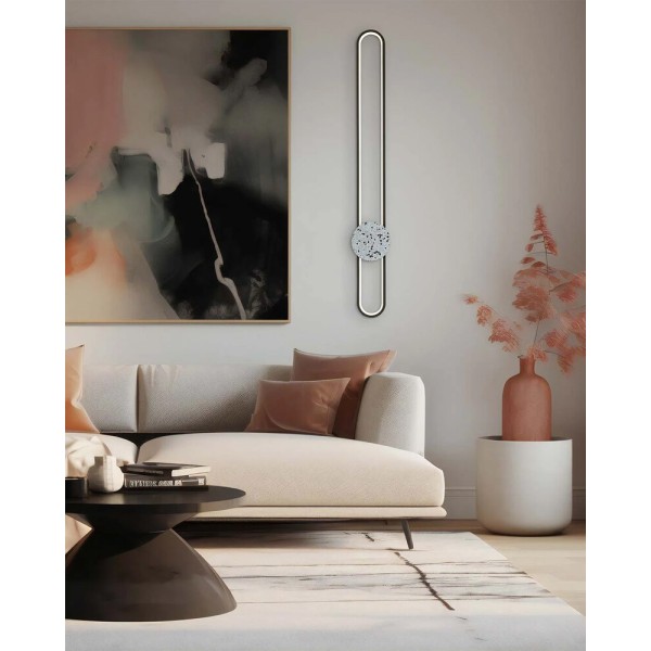 Бра, настенный светильник Goldlux 333926 Florentyna LED 1x24W 4000K 3000Lm IP20 черный - фото №2