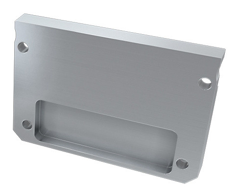 Заглушка Lumines для типа ILEDO без отверстия серебро - фото №1