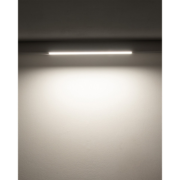 Магнитный трековый светильник Nowodvorski 11636 LVM Line LED 1x15W 3000K 700Lm IP20 белый - фото №1