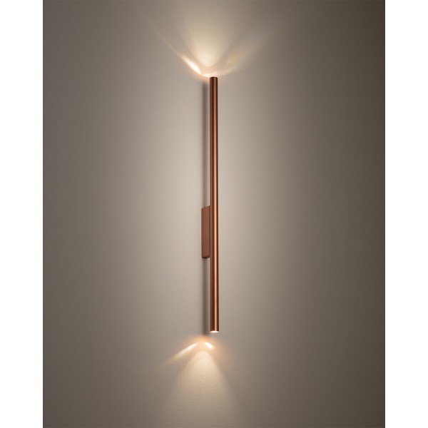 Бра, настенный светильник Nowodvorski 11815 Laser Wall L G9 2x10W IP20 медный - фото №1