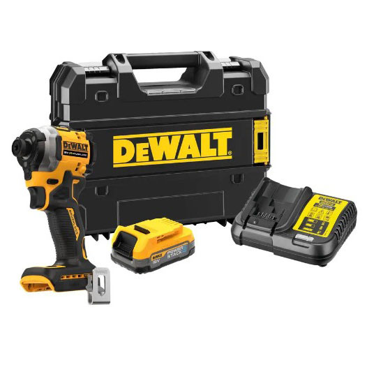 Ударний акумуляторний безщітковий шурупокрут DeWALT DCF850E1T XR Li-Ion 18В з 1 акумулятором - фото №2