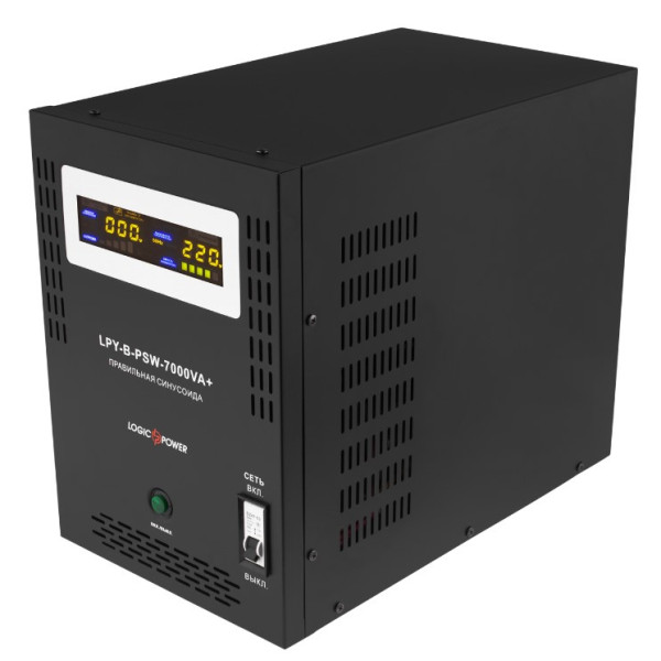 ДБЖ LogicPower LPY B PSW 7000VA 5000Вт - фото №4