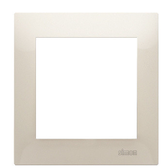 Одинарна рамка Kontakt Simon Simon 54 Premium DR1/41 (кремовий)