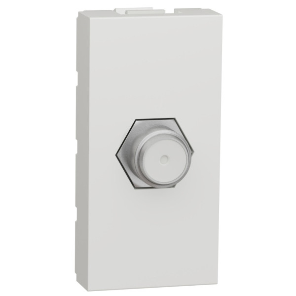Розетка Schneider Electric NU346818 Coaxial F-type 1М (белая)