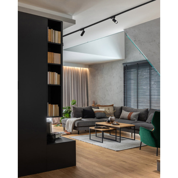 Трековий світильник Nowodvorski 10387 Profile Tinos LED 1x20W 4000K 1900Lm IP20 чорний - фото №1