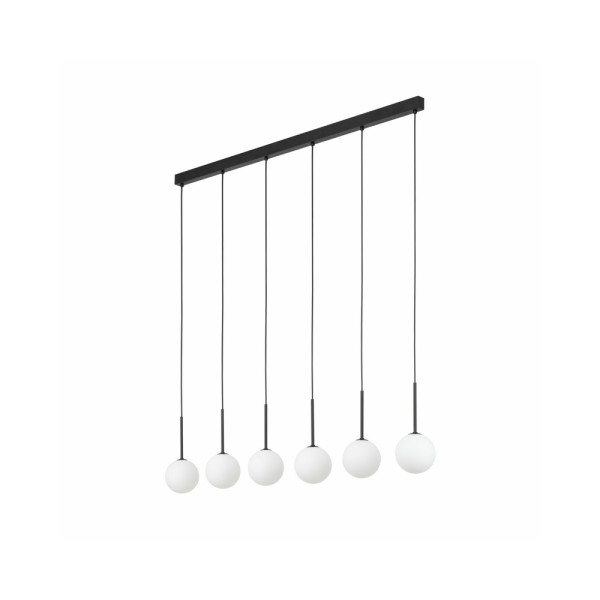 Подвесной светильник, люстра TK Lighting 4504 Martin G9 6x6W IP20 Черный