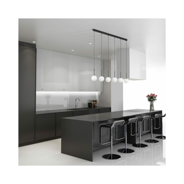 Подвесной светильник, люстра TK Lighting 4504 Martin G9 6x6W IP20 Черный - фото №1