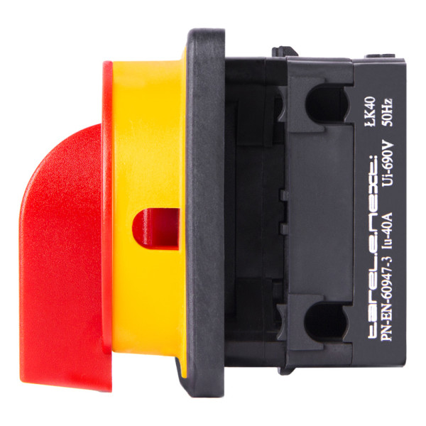 Щитовой пакетный переключатель E.Next LK40/1.216-ZК/45 1p 0-1 40А под пломбировку (8665-200) - фото №1