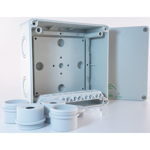 Вологозахищена клемна коробка Spelsberg Abox 100-10² (sp81041001) IP65 з клемником - фото №1