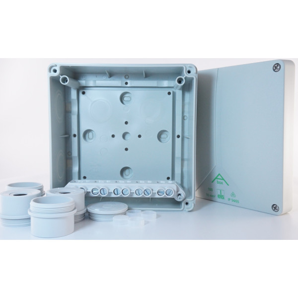 Вологозахищена клемна коробка Spelsberg Abox 100-10² (sp81041001) IP65 з клемником - фото №2