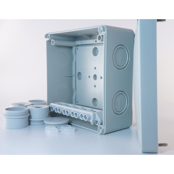 Вологозахищена клемна коробка Spelsberg Abox 100-10² (sp81041001) IP65 з клемником - фото №3