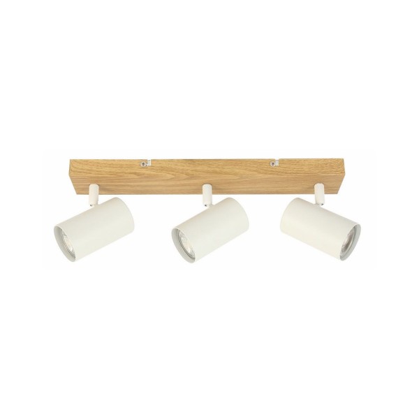 Спот Reality 838503-37 Quentin GU10 3x15W IP20 Wh - фото №1