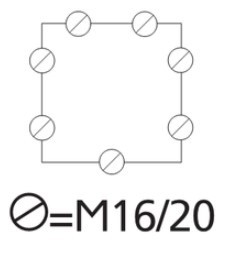Сполучна розподільна коробка Spelsberg PS 99-6-to (sp11100301) IP66 з гладкими стінками - фото №4