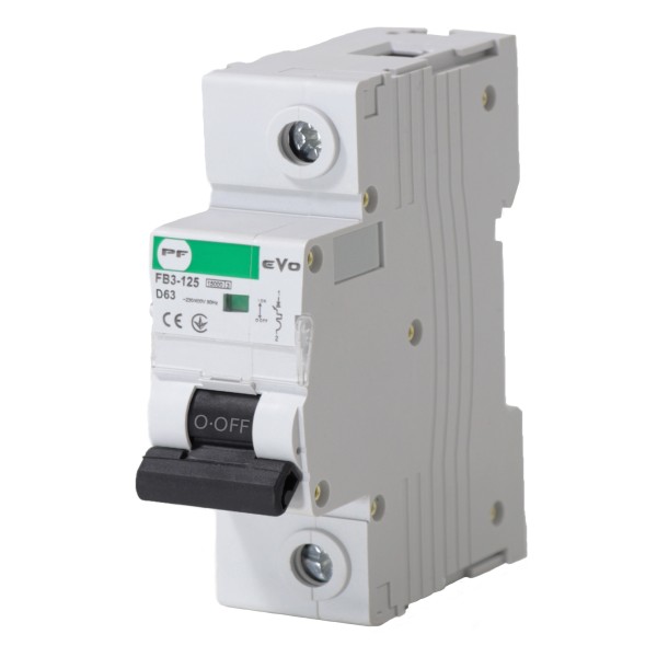 Автоматический выключатель Promfactor EVO FB3-125 1P D 63A 15кА (FB3D1063)