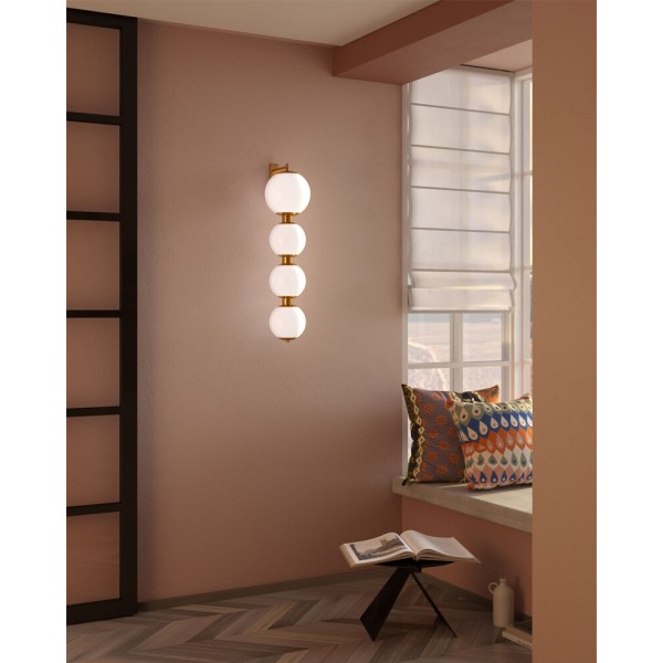 Бра, настінний світильник Pikart 26842 Kilinski G9 9x15W IP20 латунний - фото №1