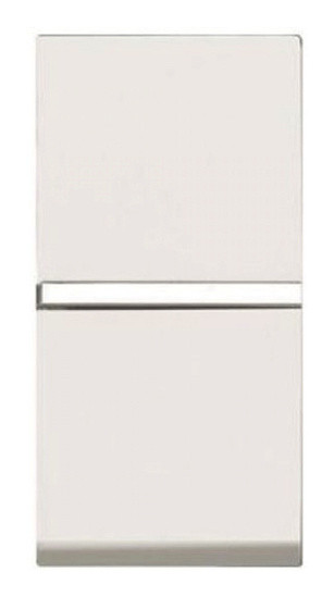 Одноклавішний универсальный вимикач ABB Zenit N2102 BL 1М (білий)