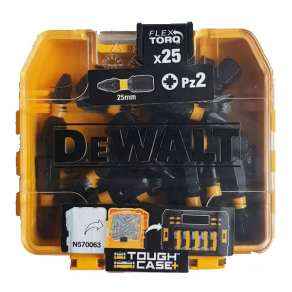 Ударні біти DeWALT Torsion Tic Tac PZ2х25мм (25шт) - фото №2