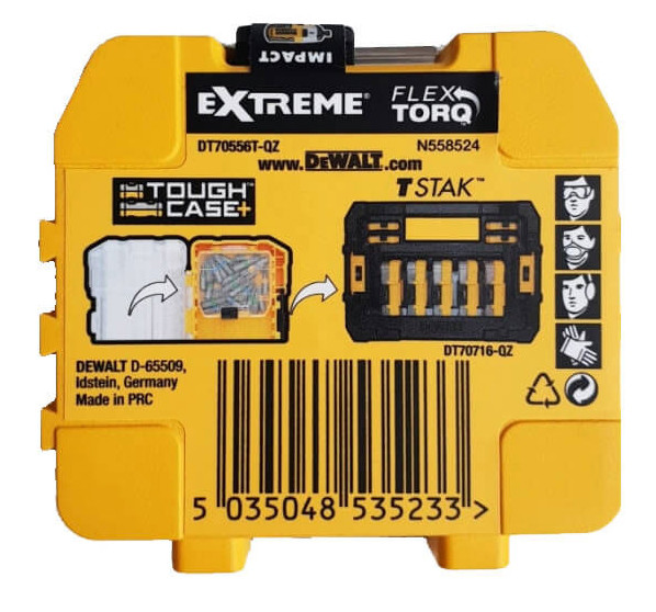 Ударні біти DeWALT Torsion Tic Tac PZ2х25мм (25шт) - фото №4